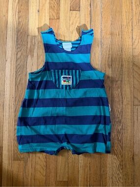 Vintage Carters 2T Striped Beach Romper